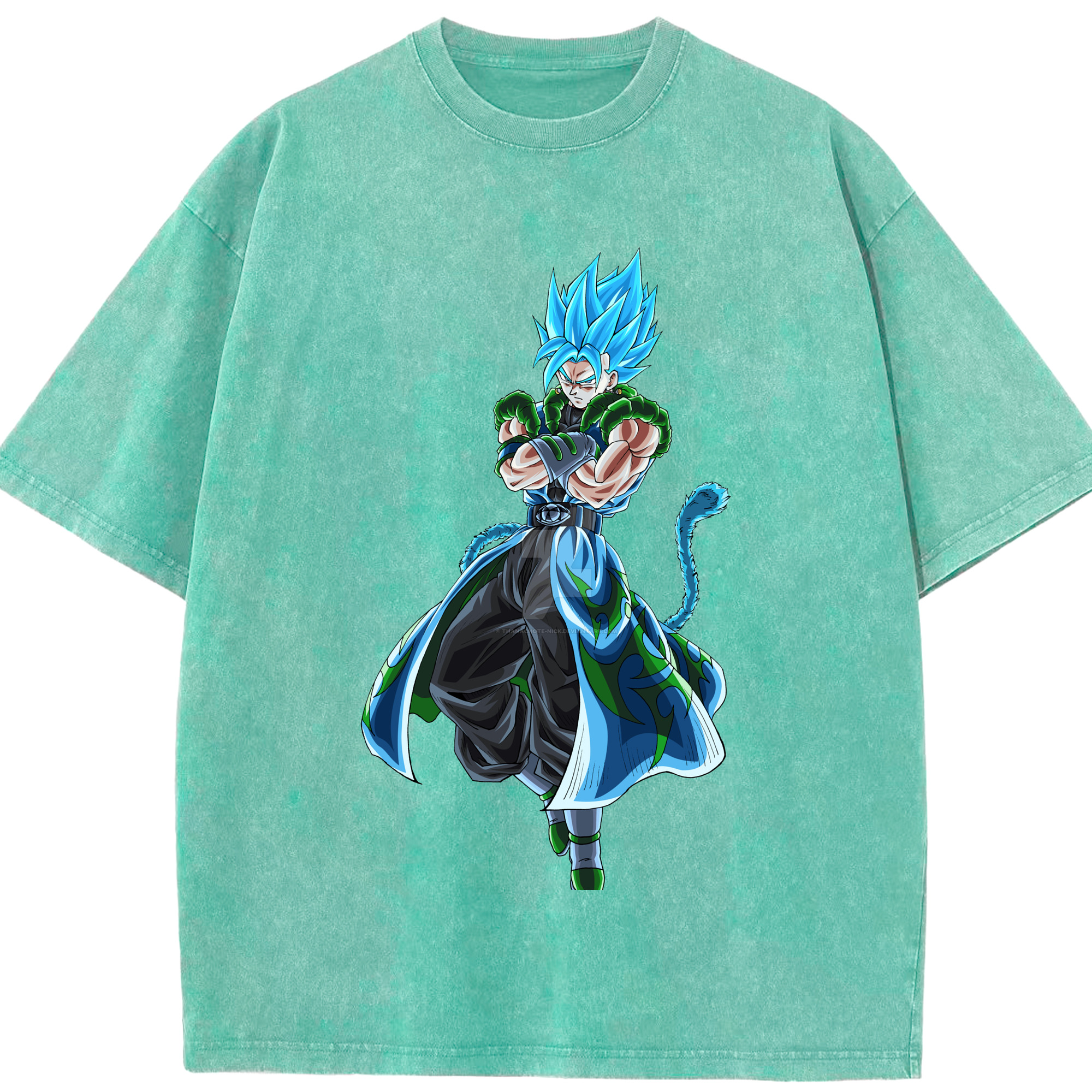 （画像用） ドラゴンボール ベジット DRAGON BALL Vegetto 綿100% ヴィンテージ風 半袖Tシャツ（フロントプリント）